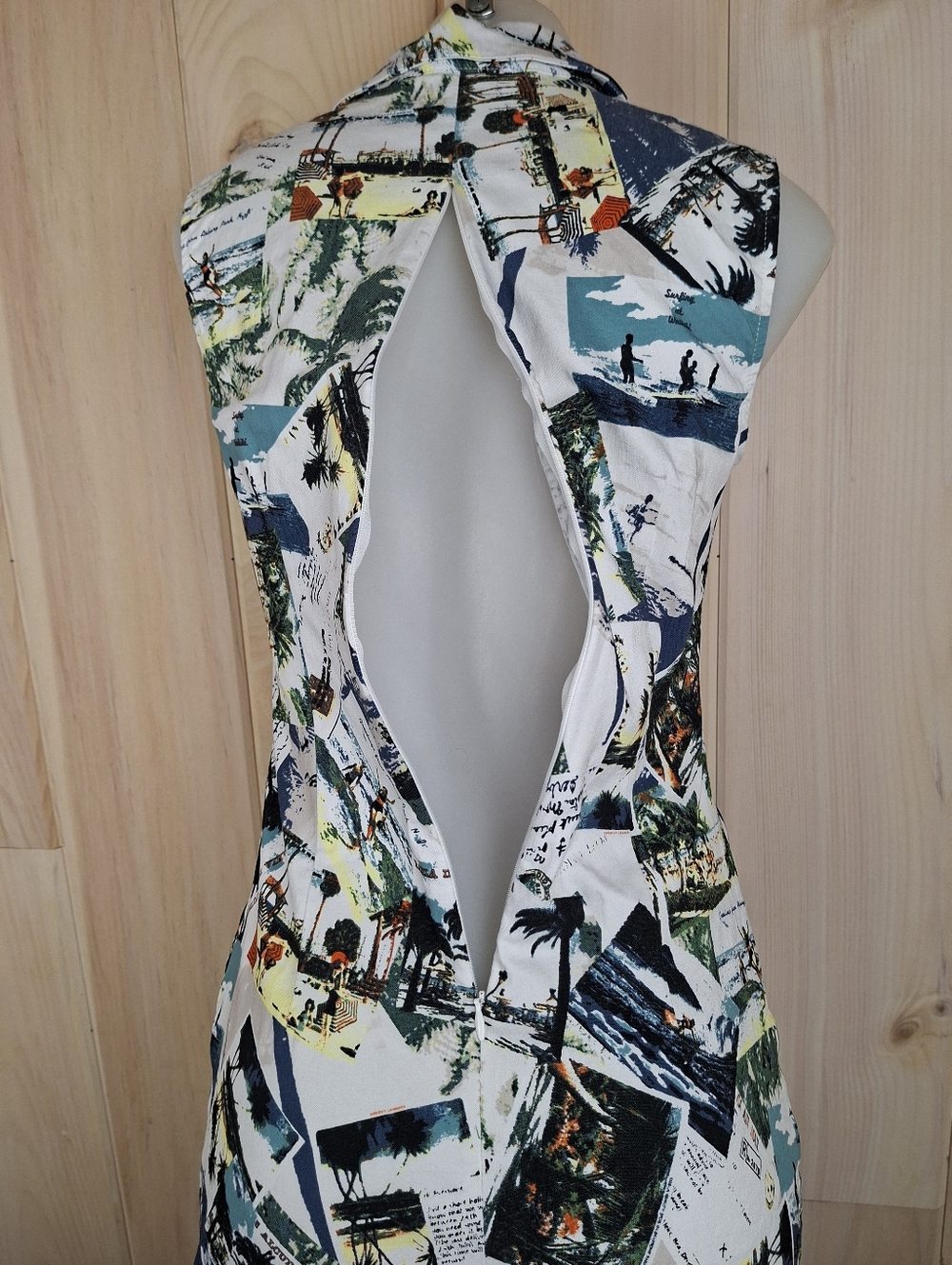 Joseph Ribkoff Sleeveless Midi Dress Stretch Size 8 - Picture 11 of 13